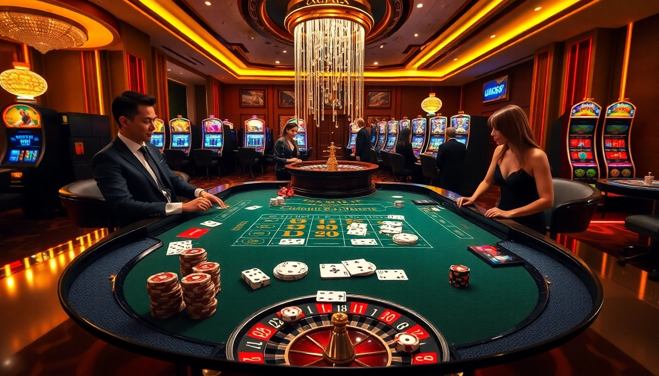 Experience the excitement of high-stakes gambling at UU88's luxurious casino