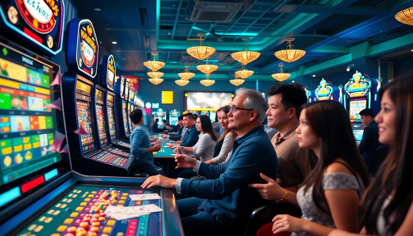 Players experiencing thrilling games at tk88win.live, showcasing excitement and professionalism in online gambling.