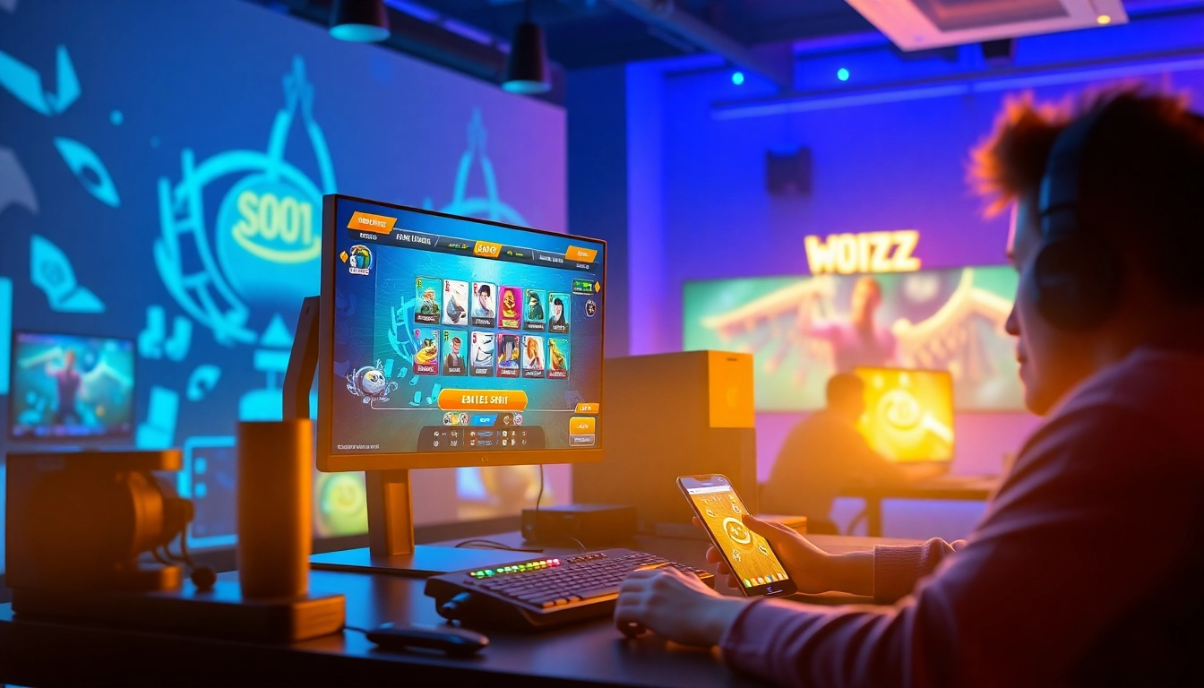 Dynamic online gaming experience at topgamebaidoithuong.mx showing engaging card game interfaces.