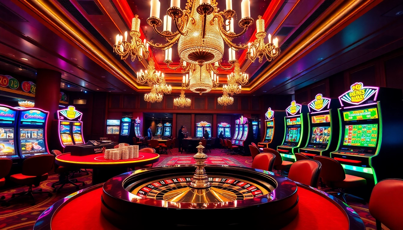 Engaging in thrilling gameplay at 69vn.gb.net with vibrant casino lights and poker chips.