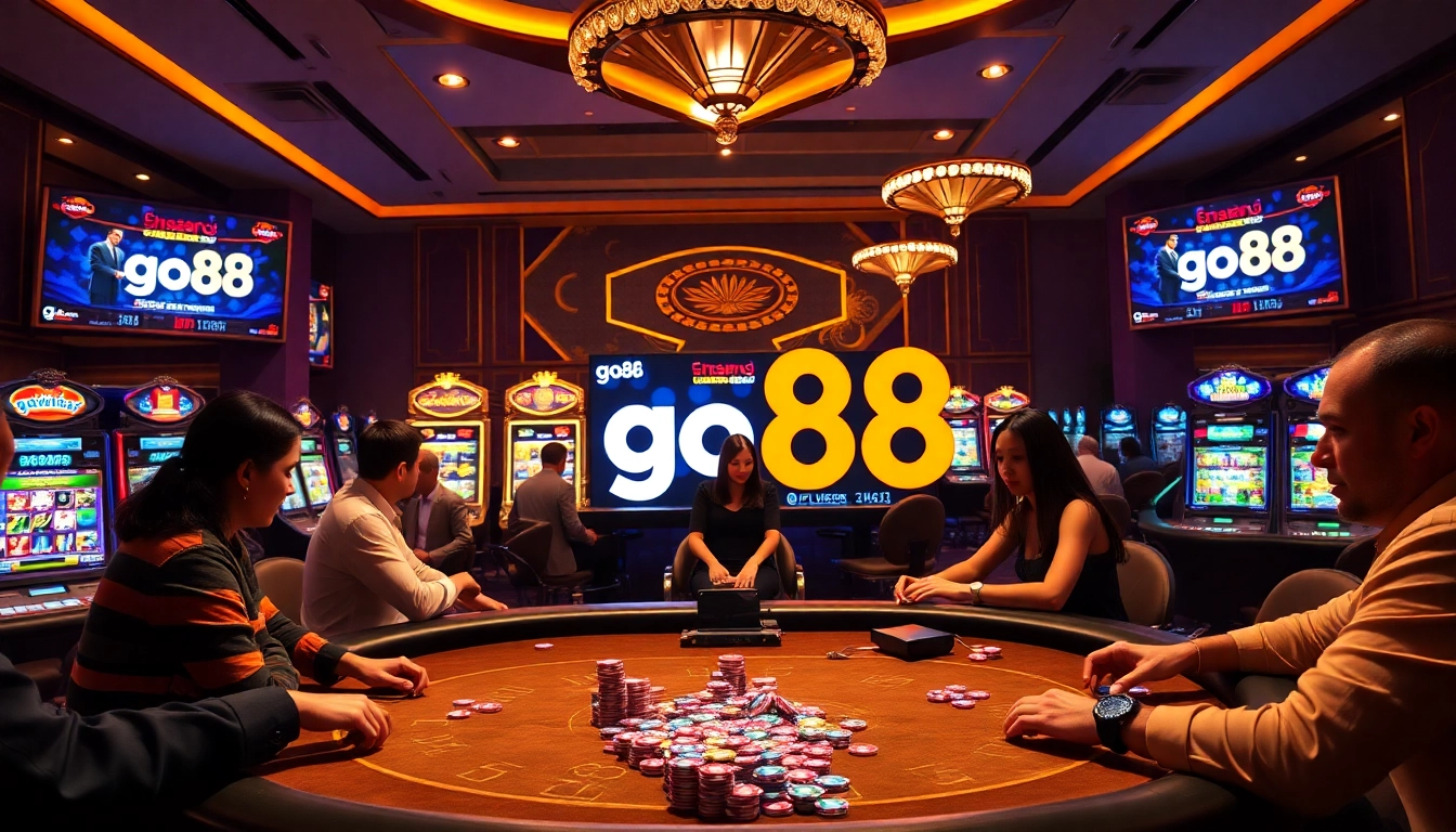 Experience the thrill of go88 with vibrant casino games and exciting betting action.