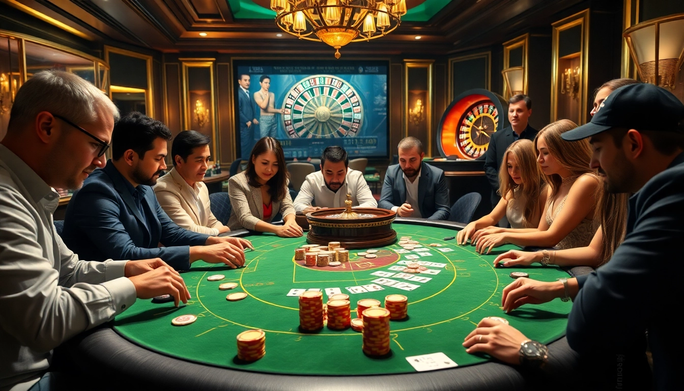 Experience the thrill of professional gambling at https://nk88net.com/ with an exciting poker game scene.