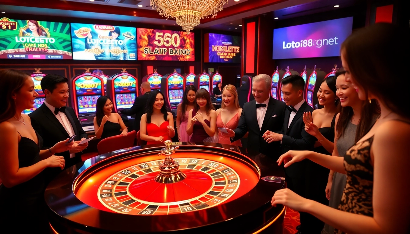 Experience excitement at loto188.gb.net with vibrant casino scenes filled with interactive gaming and friendly dealers.